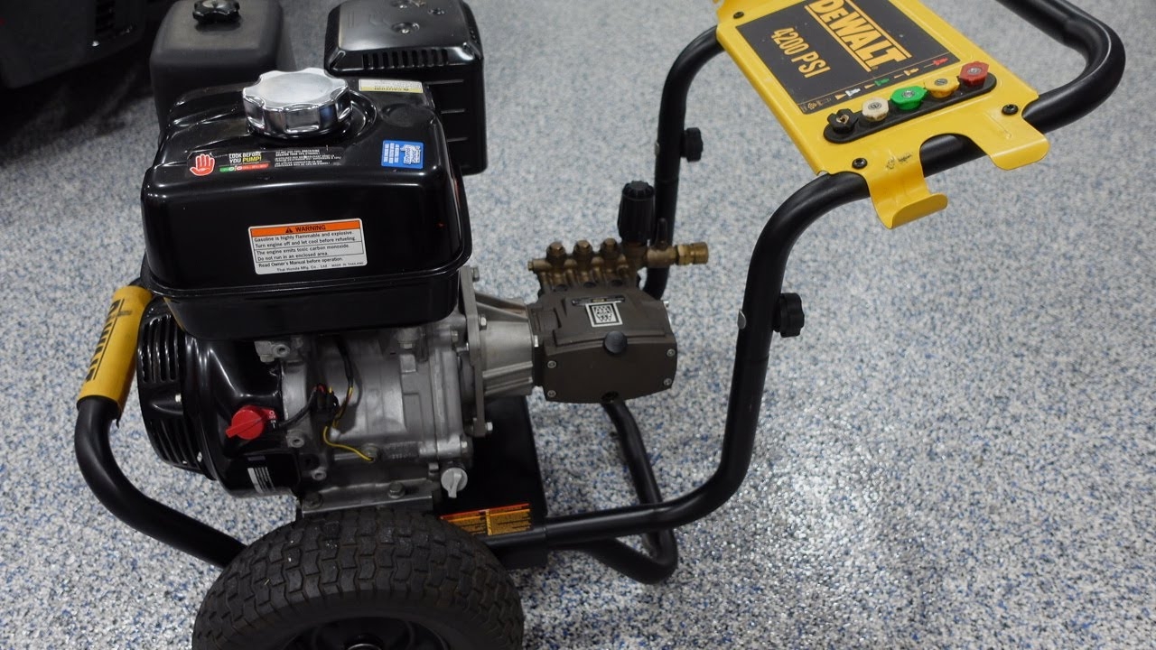 SIMPSON AAA EW4040 Pump Oil Change Dewalt 4200 Psi Pressure Washer YouTube