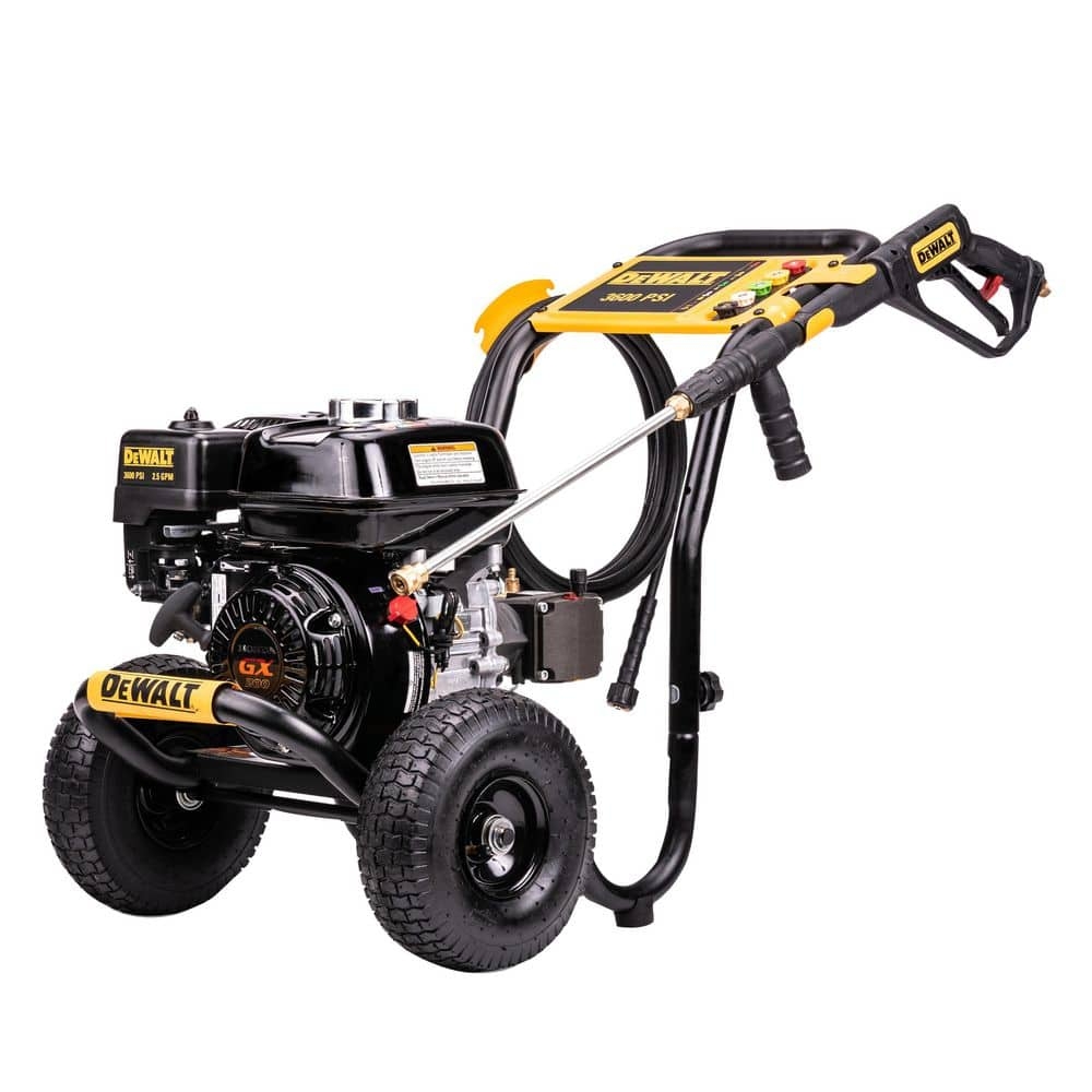 SIMPSON DEWALT 3600 PSI 2 5 GPM Cold Water Gas Professional Pressure Washer With HONDA GX200 Engine DXPW61299 The Home Depot