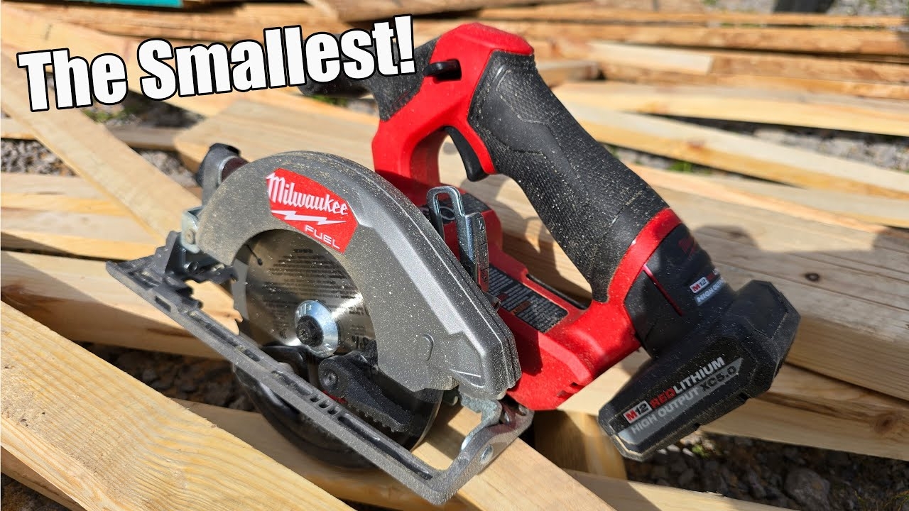 Smallest Circular Saw On The Market Milwaukee M12 FUEL Gen II 5 3 8 Circular Saw 2521 21HO YouTube