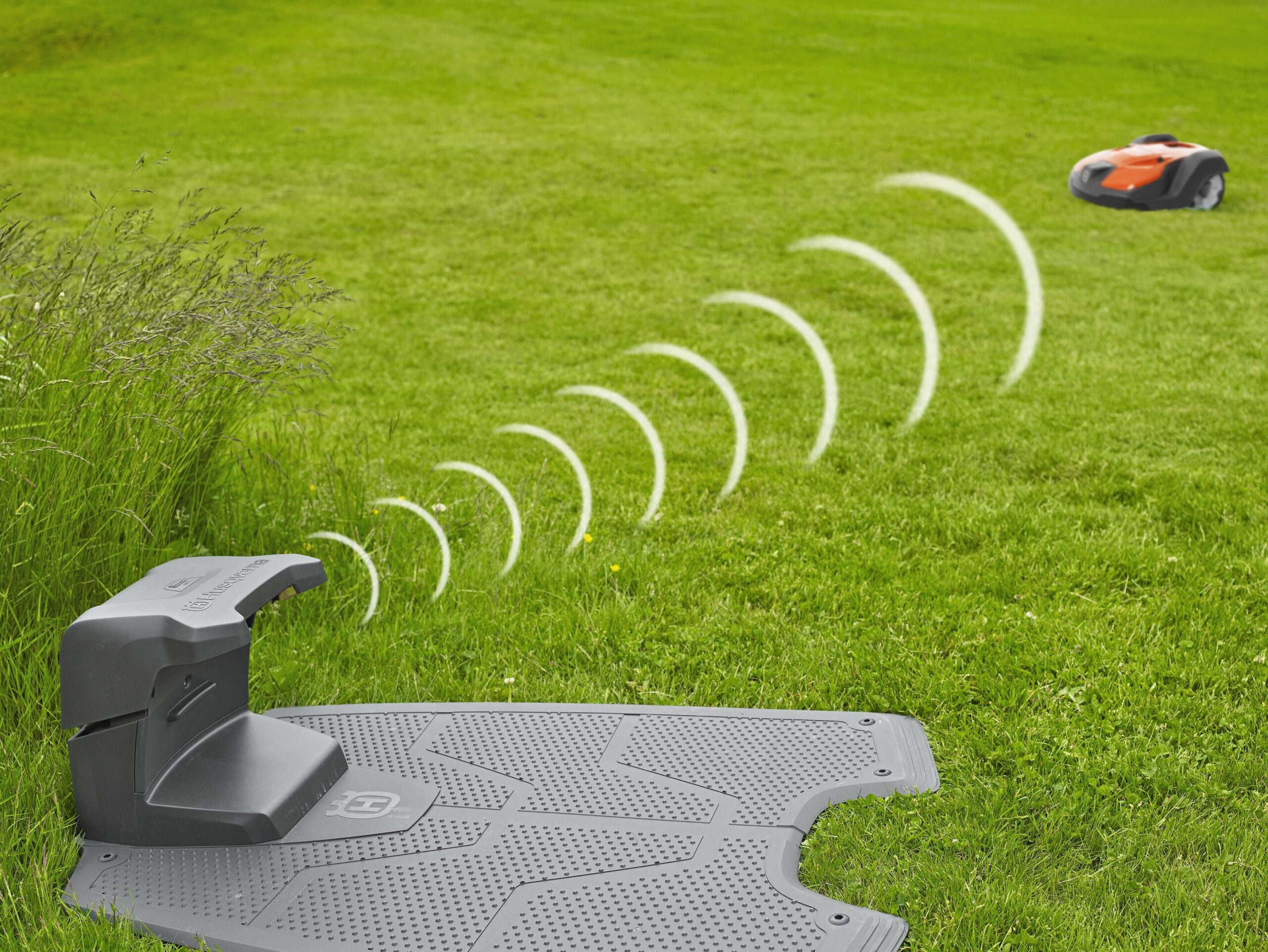 aotomower 315 gras hinter den sensoren