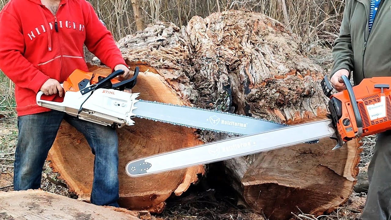 Stihl MS 881 Husqvarna 3120xp YouTube