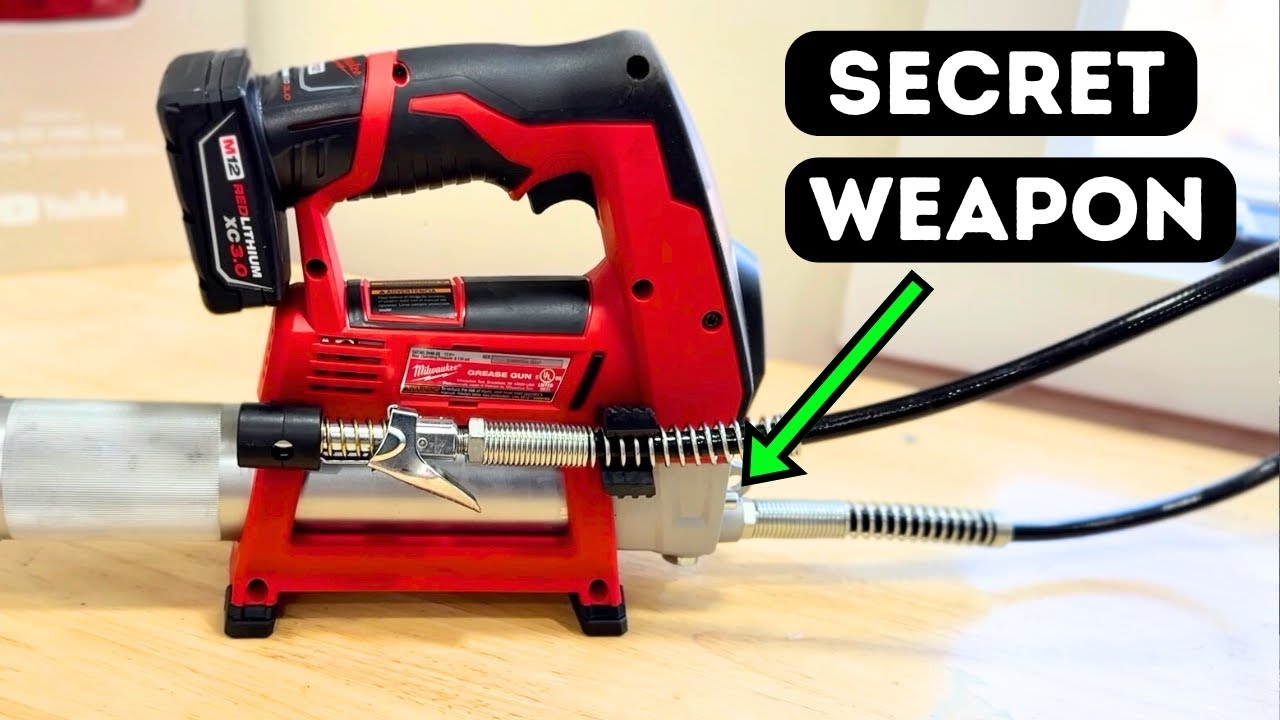 STOP Loading Your Milwaukee Grease Gun The Hard Way YouTube