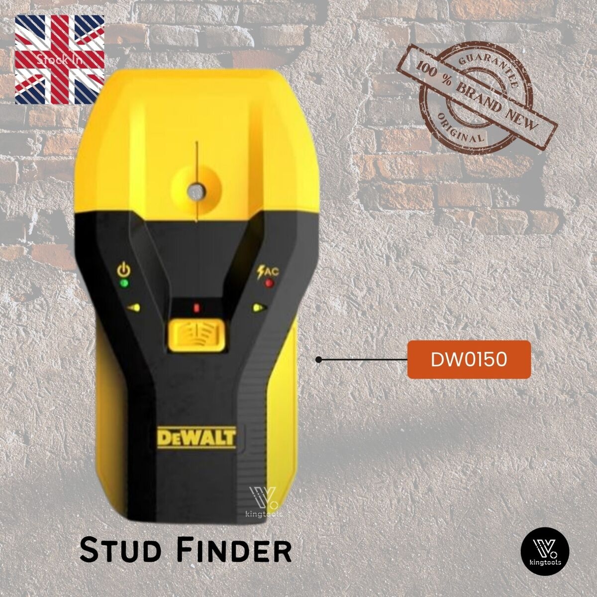 dewalt stud finder how to use