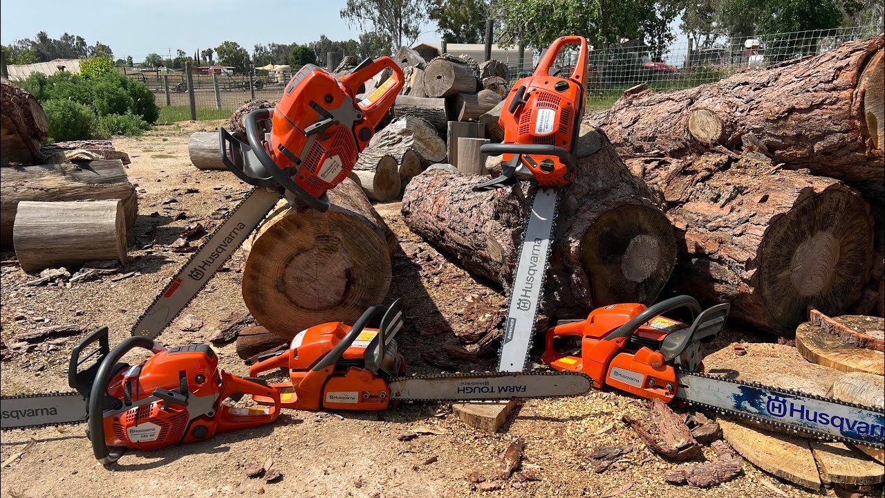 Testing 50cc 60cc 70cc Husqvarna Saws Huge Performance Differences YouTube