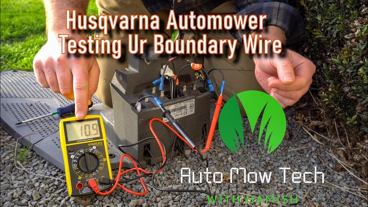 Testing Your Boundary Wire Husqvarna Automower YouTube