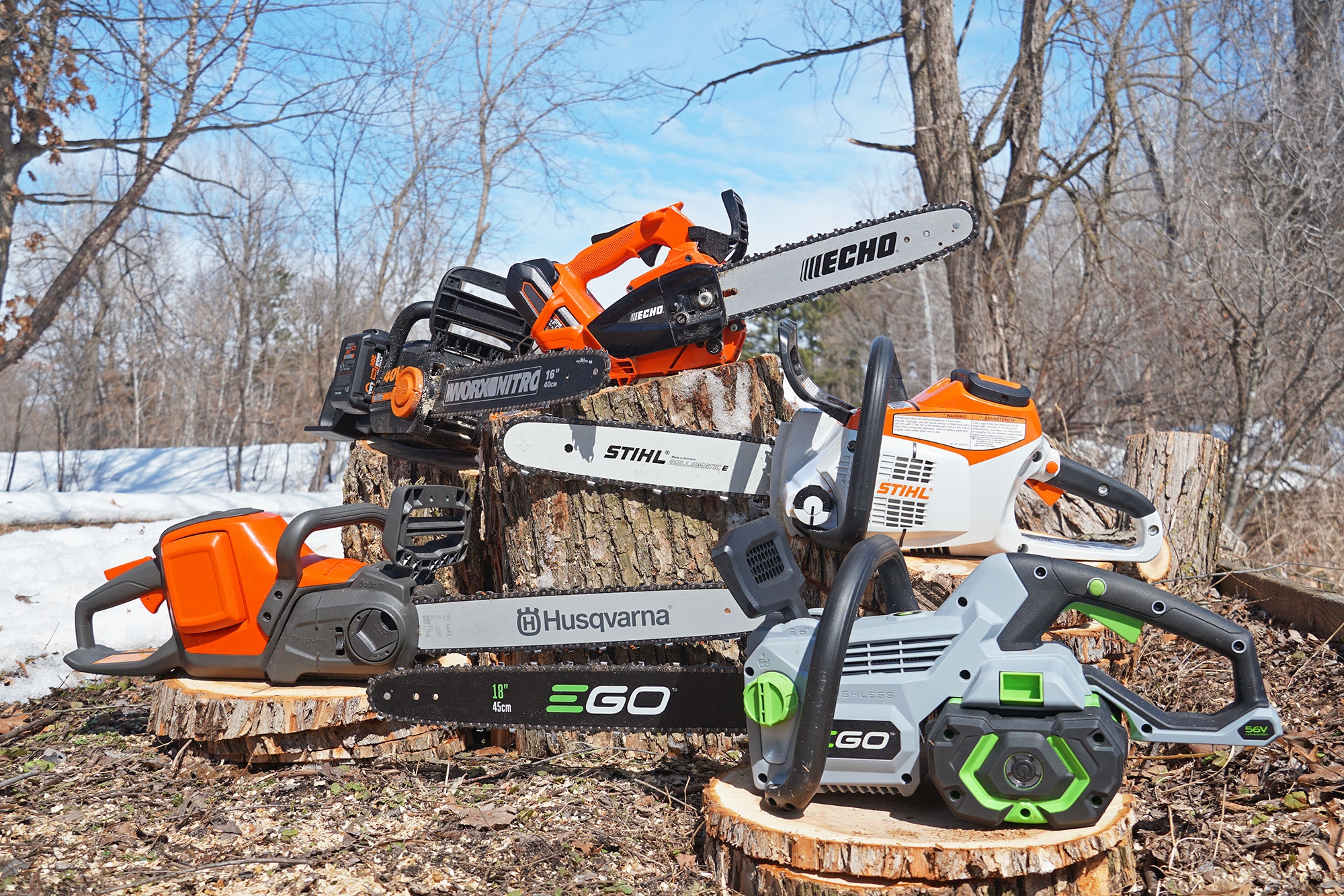 echo or husqvarna chainsaw