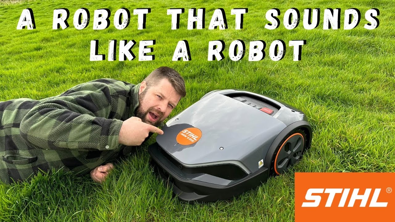 The All NEW STIHL IMOW EVO Robotic Mower A Mower With Boundaries YouTube