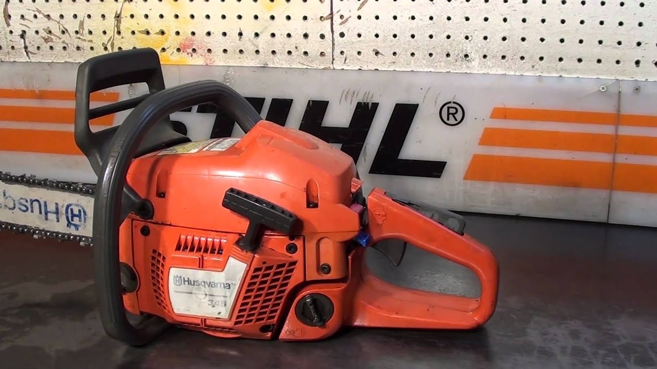 The Chainsaw Guy Shop Talk Husqvarna 345 Chainsaw 5 9 YouTube