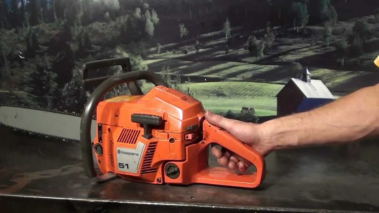 The Chainsaw Guy Shop Talk Husqvarna 51 Chainsaw 6 21 YouTube