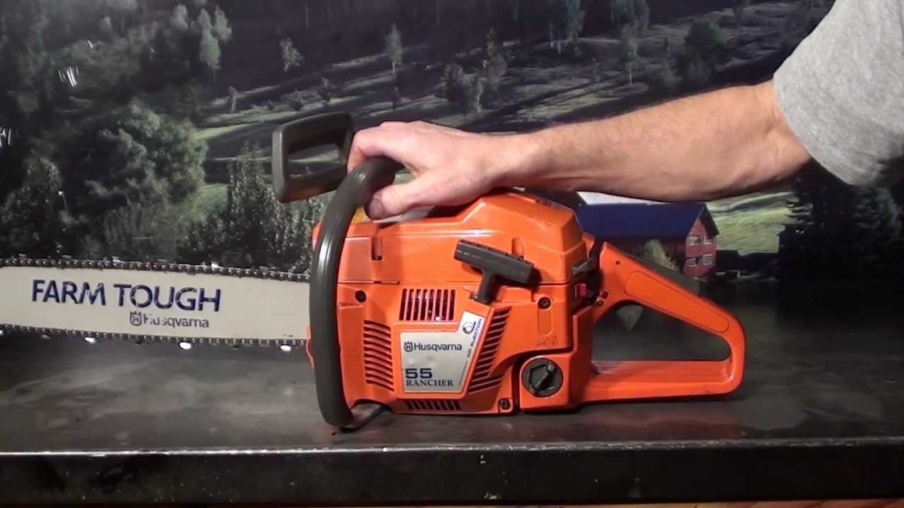 The Chainsaw Guy Shop Talk Husqvarna 55 Rancher 11 07 YouTube