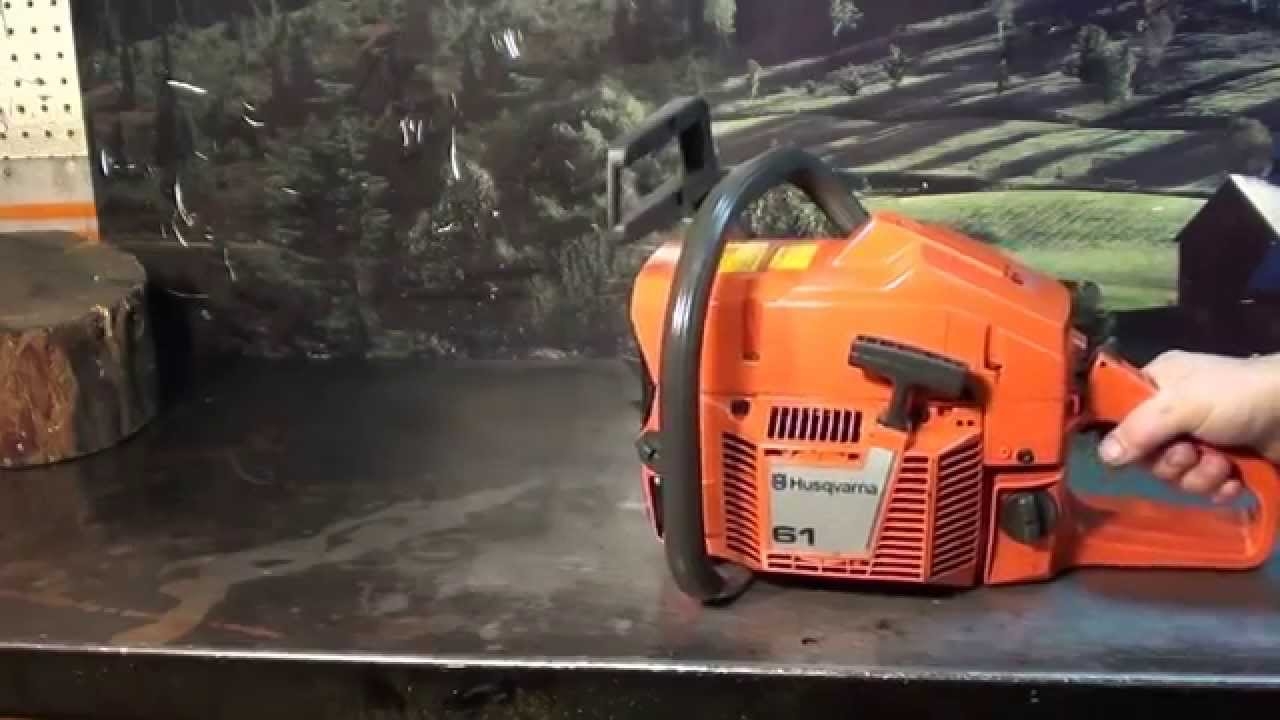 The Chainsaw Guy Shop Talk Vintage Husqvarna 61 Chainsaw YouTube
