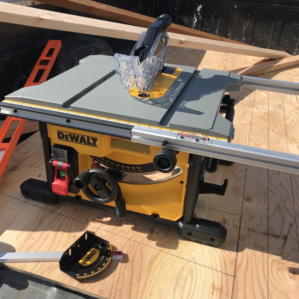 The DeWalt DWE7485 Table Saw A Saw For Any Site Home Fixated