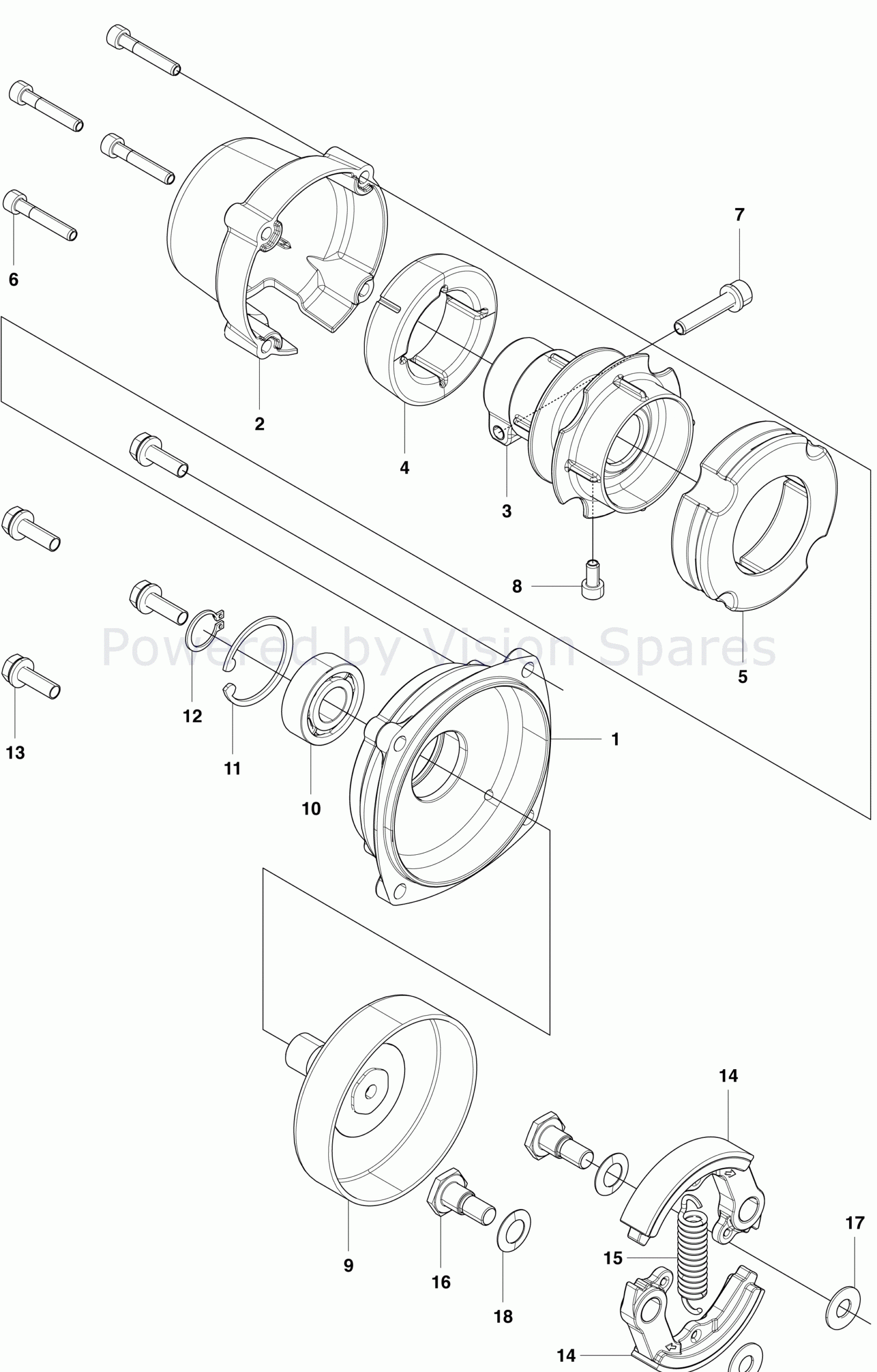 The Following Parts Are Available To Buy For Your 143RII Husqvarna Brushcutters Trimmers