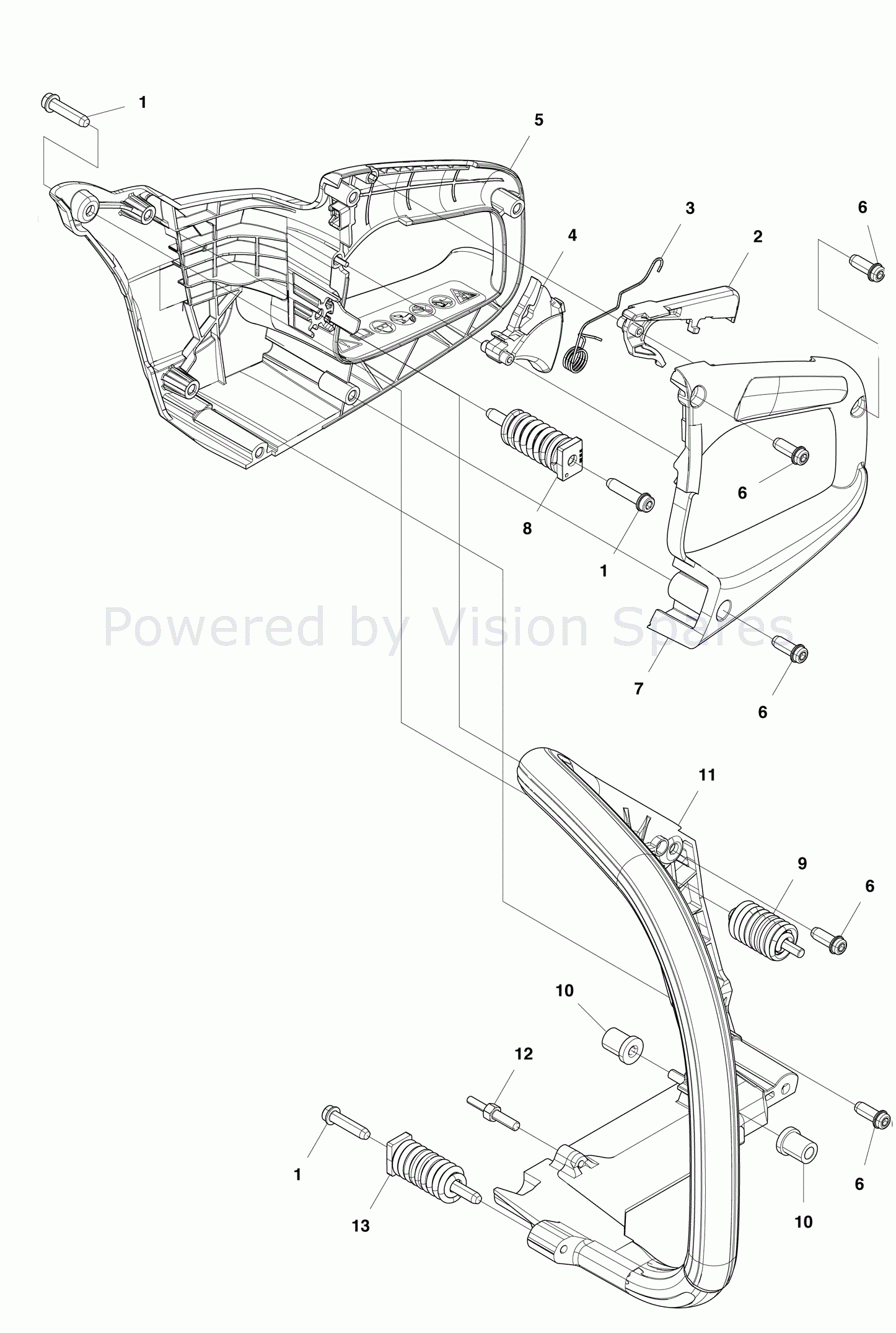 The Following Parts Are Available To Buy For Your Husqvarna 455 Rancher Chainsaw Husqvarna Petrol Chainsaws
