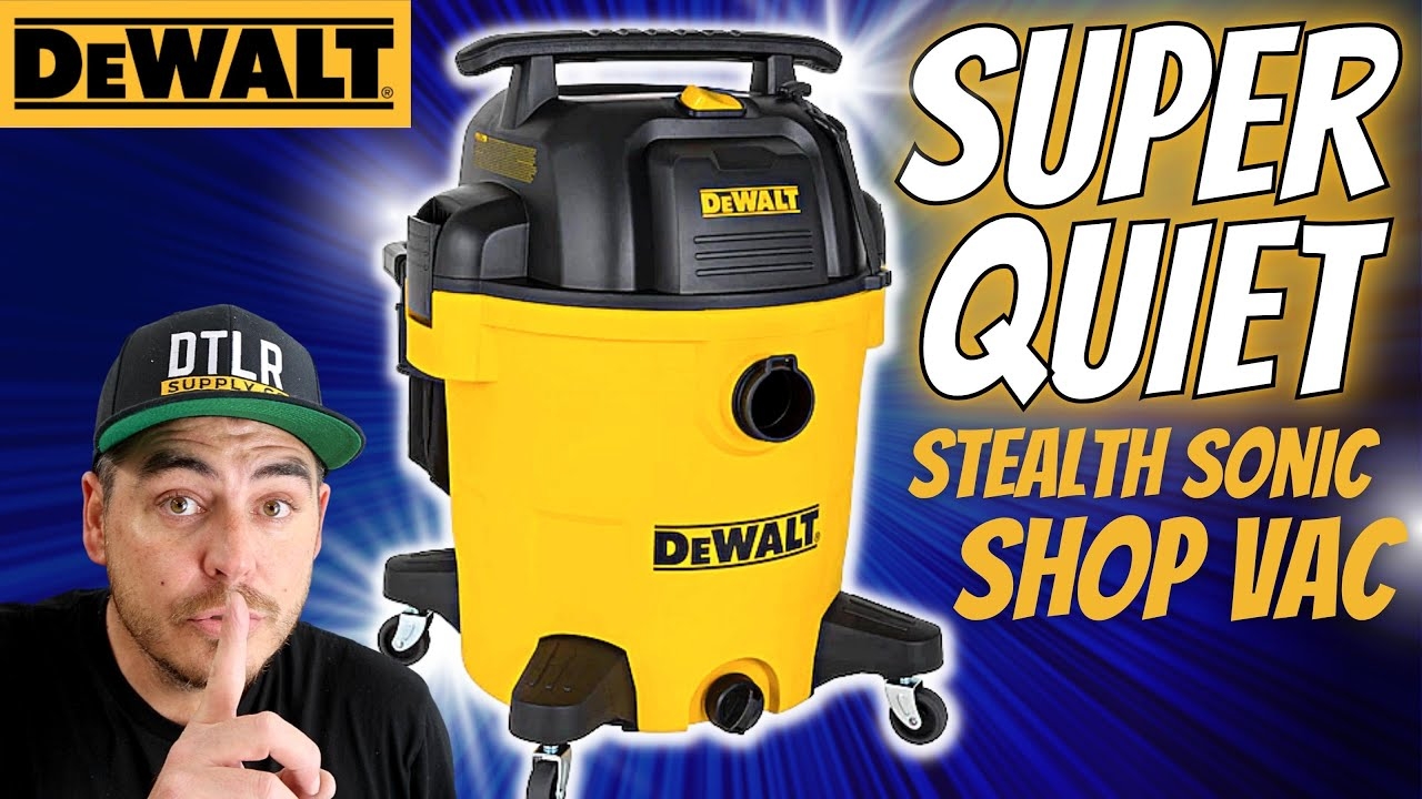 THE QUIETEST SHOP VAC EVER Dewalt Stealth Sonic Wet Dry Shop Vac YouTube