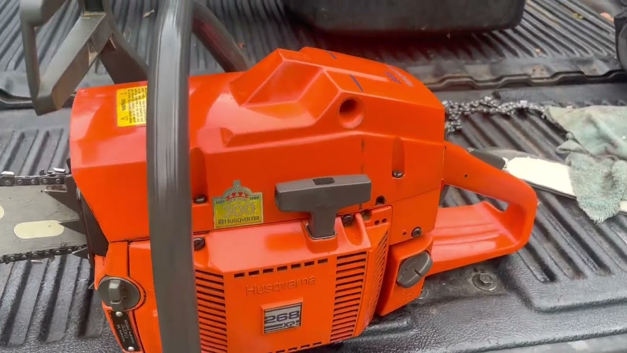 husqvarna 268 chainsaw