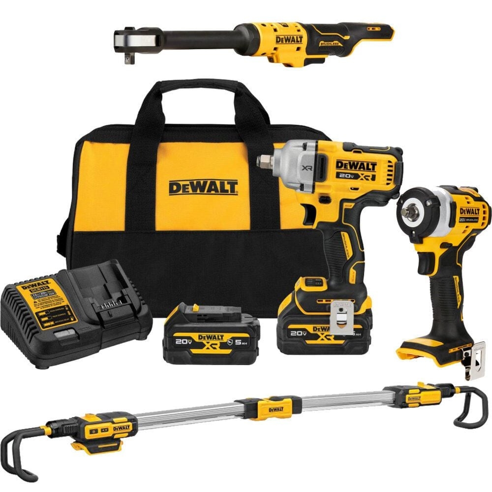 This DeWalt Bundle Has Everything Mechanics Need To Get Started Pro Tool Reviews