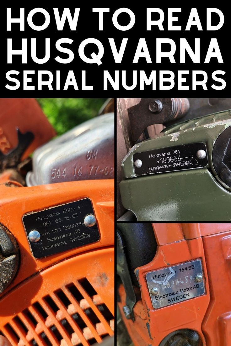 husqvarna serial number lookup