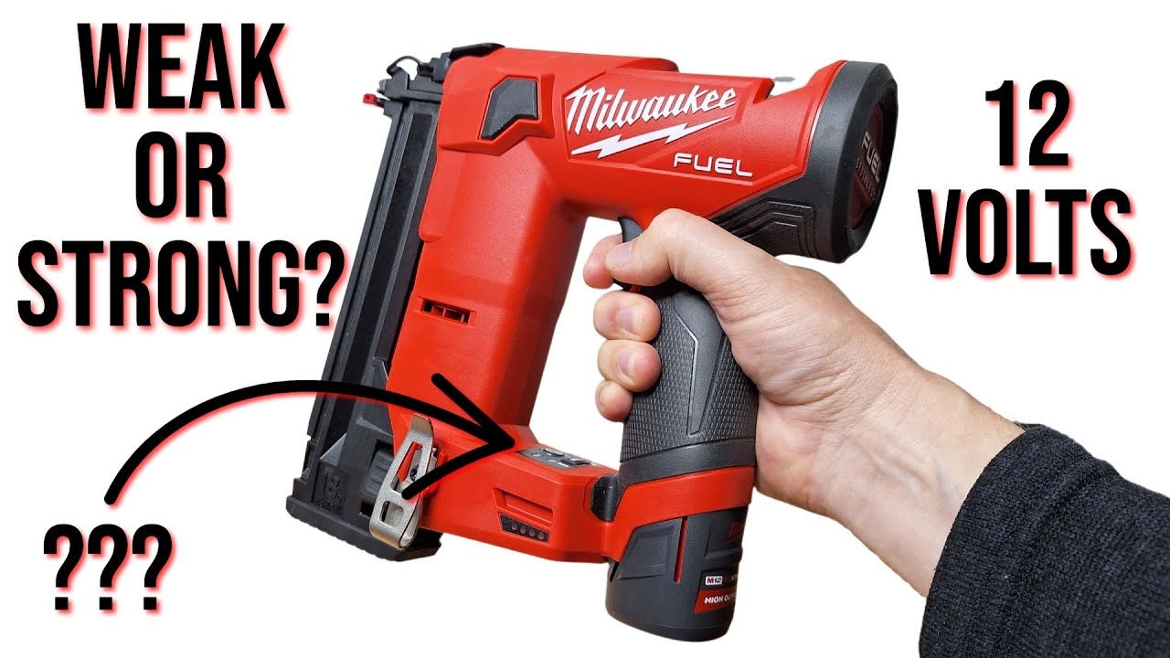 milwaukee m12 brad nailer