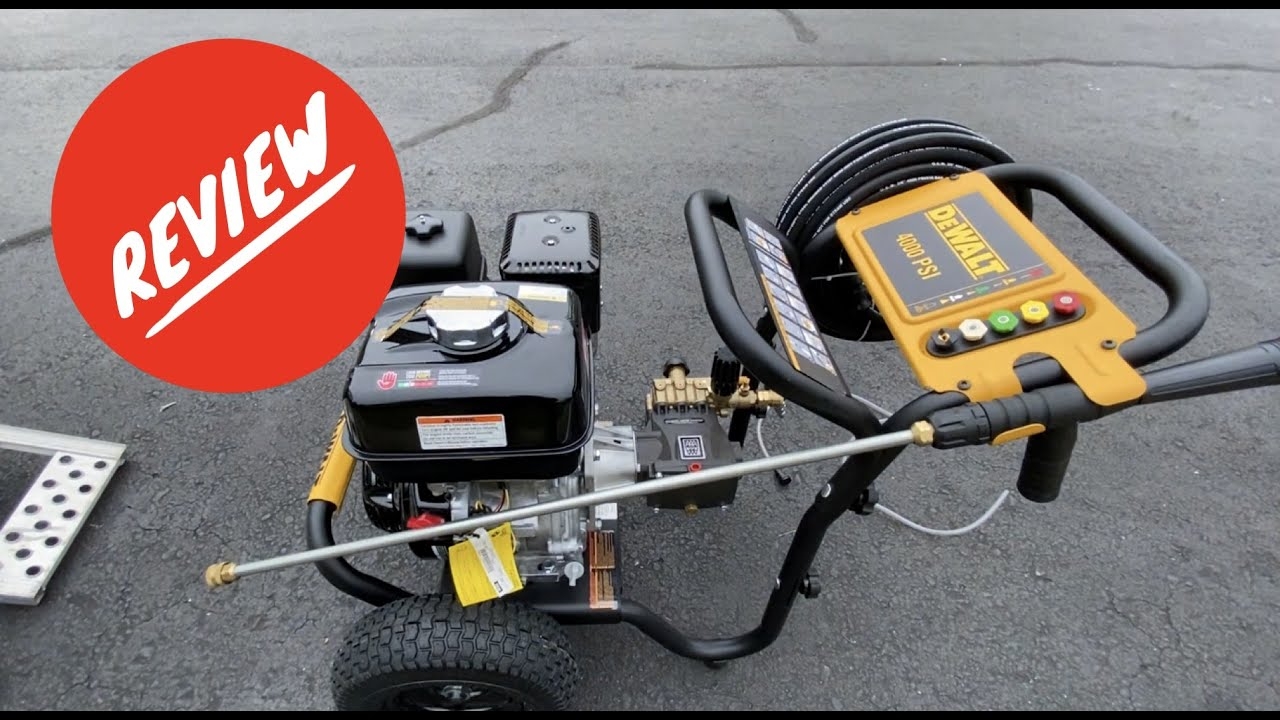 This Thing Is AWESOME DeWalt 4000PSI Pressure Washer Review YouTube
