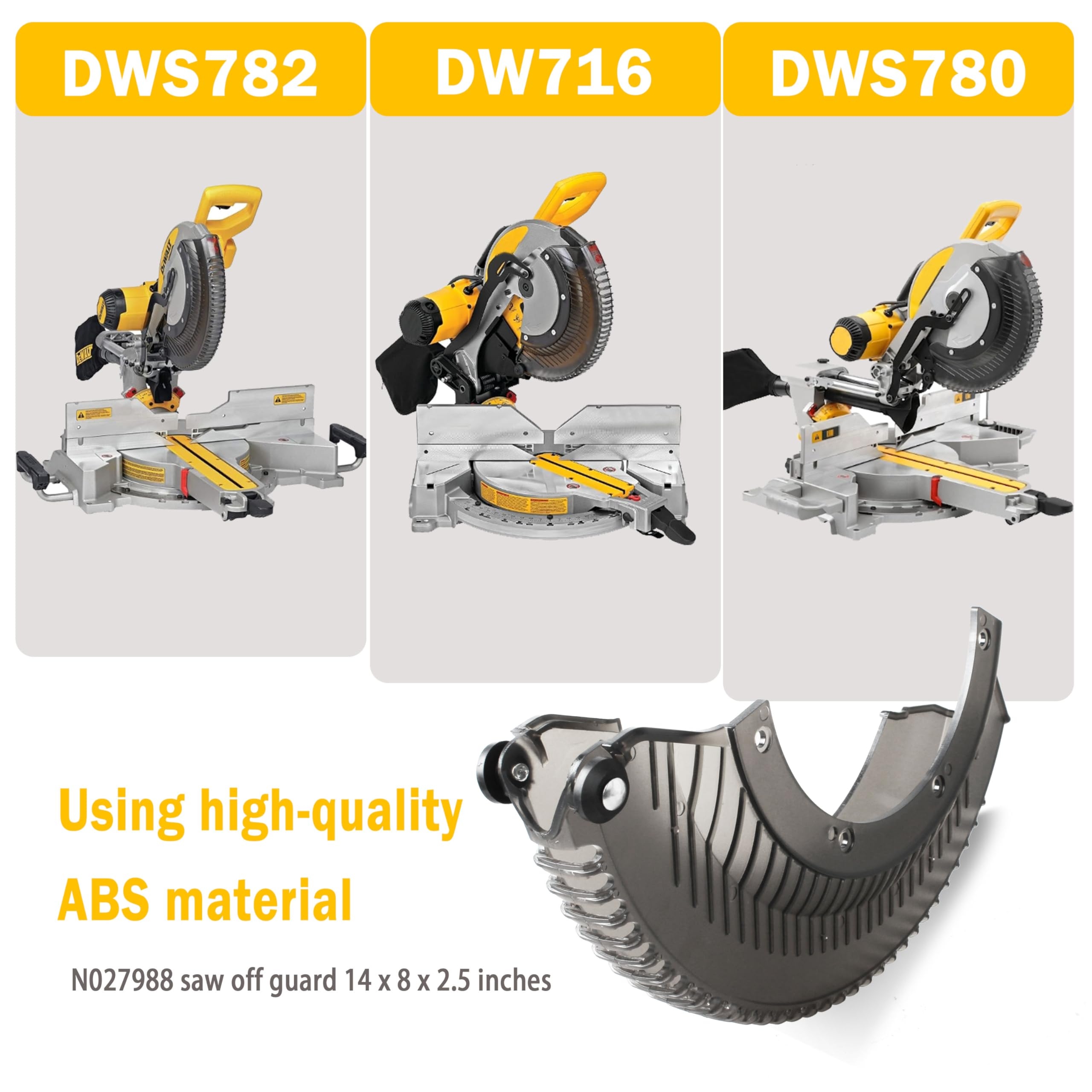 TOKDOOT N027988 Lower Guard Miter Saw Replacement For Dewalt Dws780 Dws779 Dws780 dewalt Protector dewalt Miter Saw Parts 2pcs Amazon