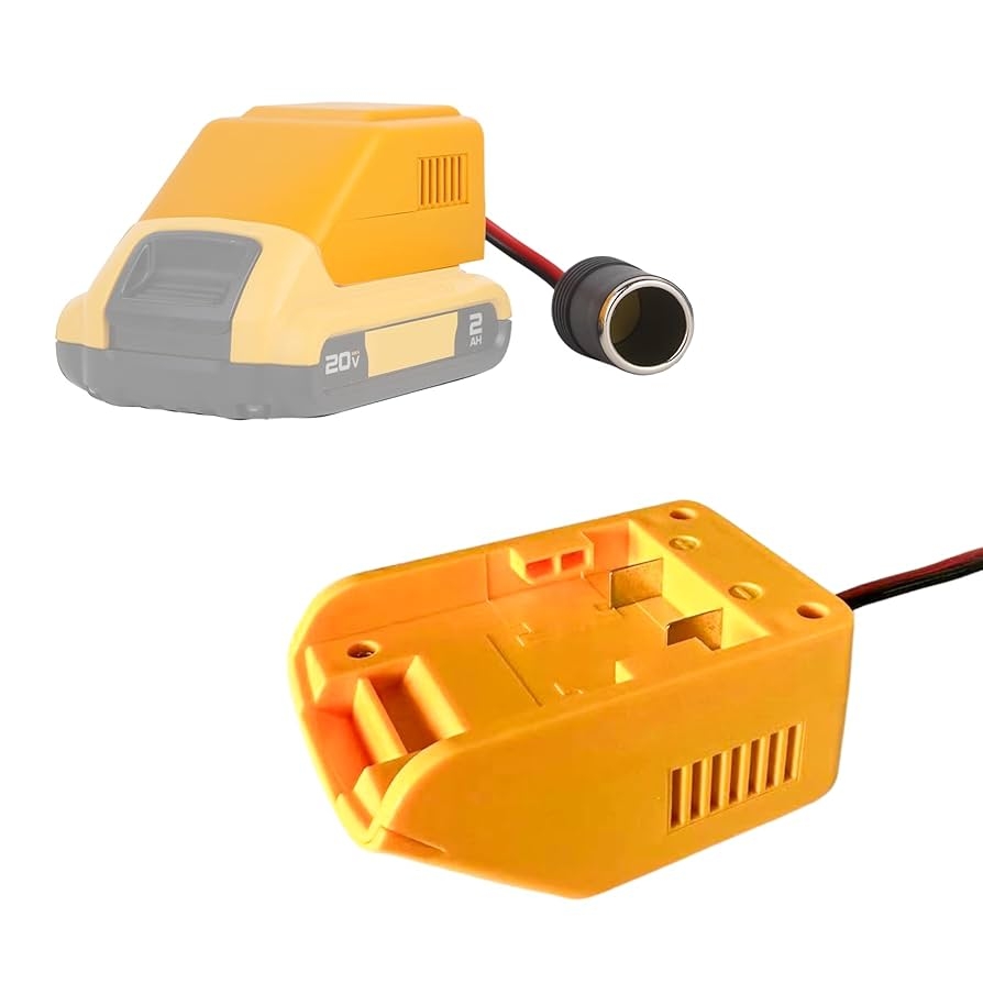 TONSIM Adapter For Dewalt 20V Battery 20V To 12V Step Down 