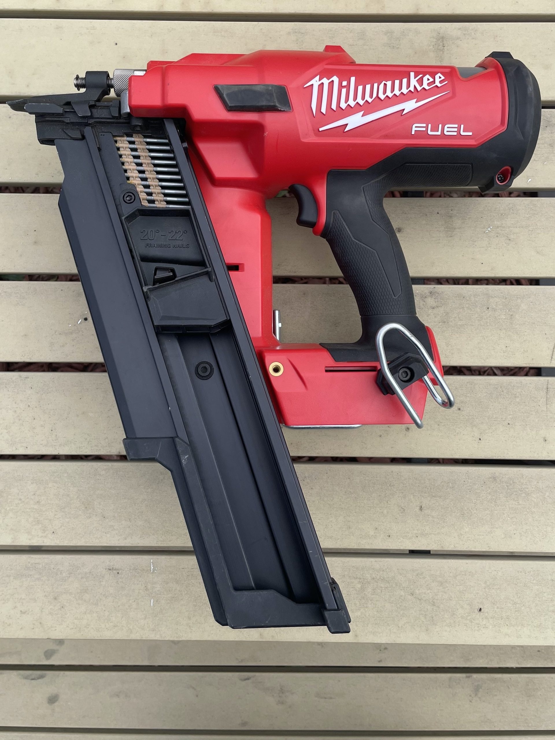 Tool Review Milwaukee M18 Framing Nailer The Backpacking Builder