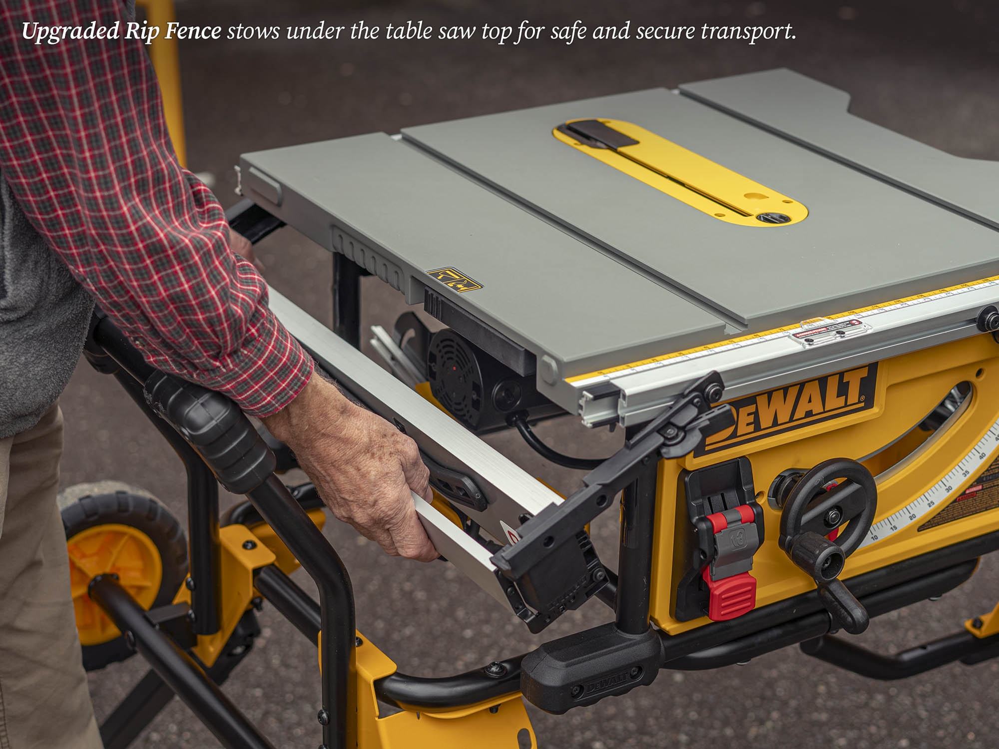 TSO Upgraded Rip Fence For 10 DeWalt Jobsite Table Saw