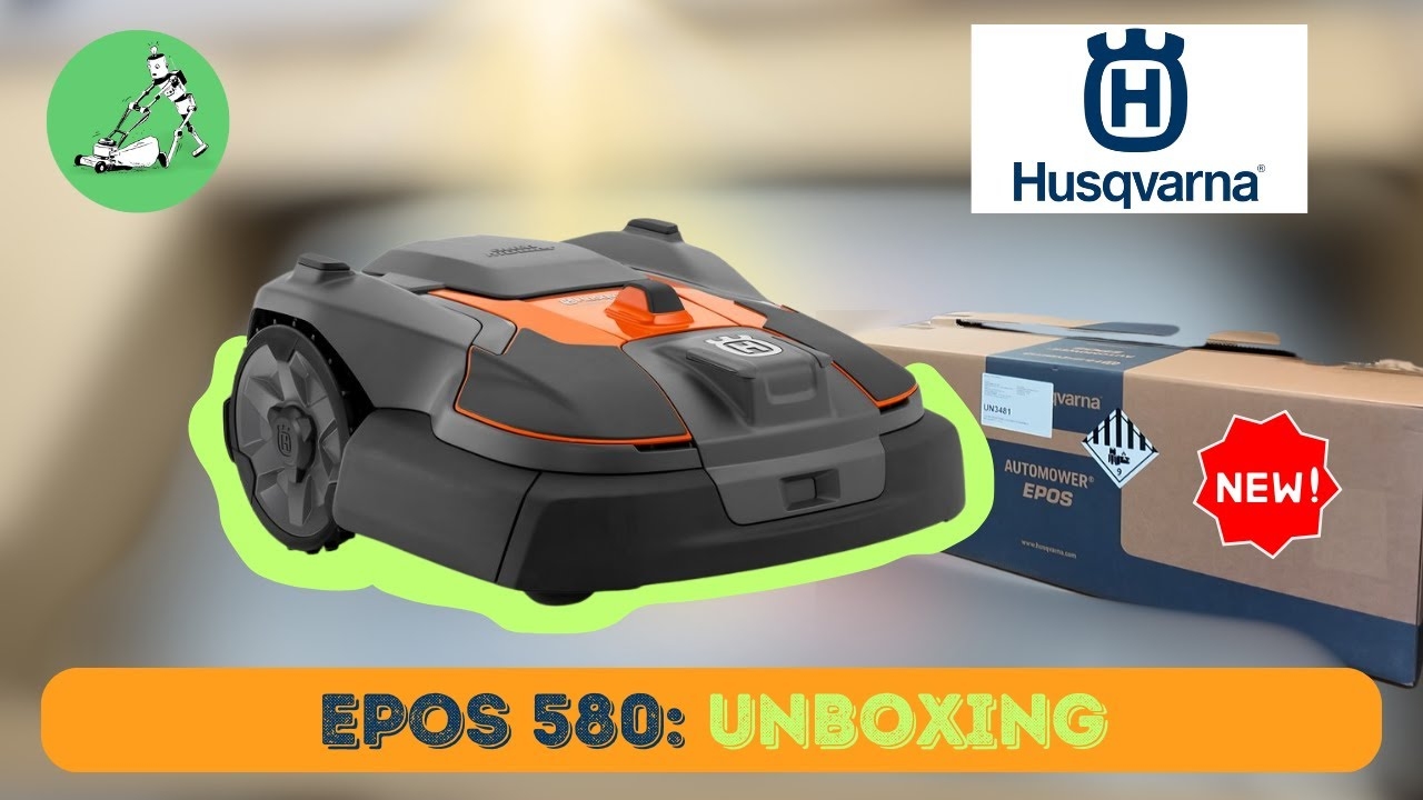 Unboxing The Husqvarna Automower EPOS 580 Robot Lawn Mowers Australia YouTube
