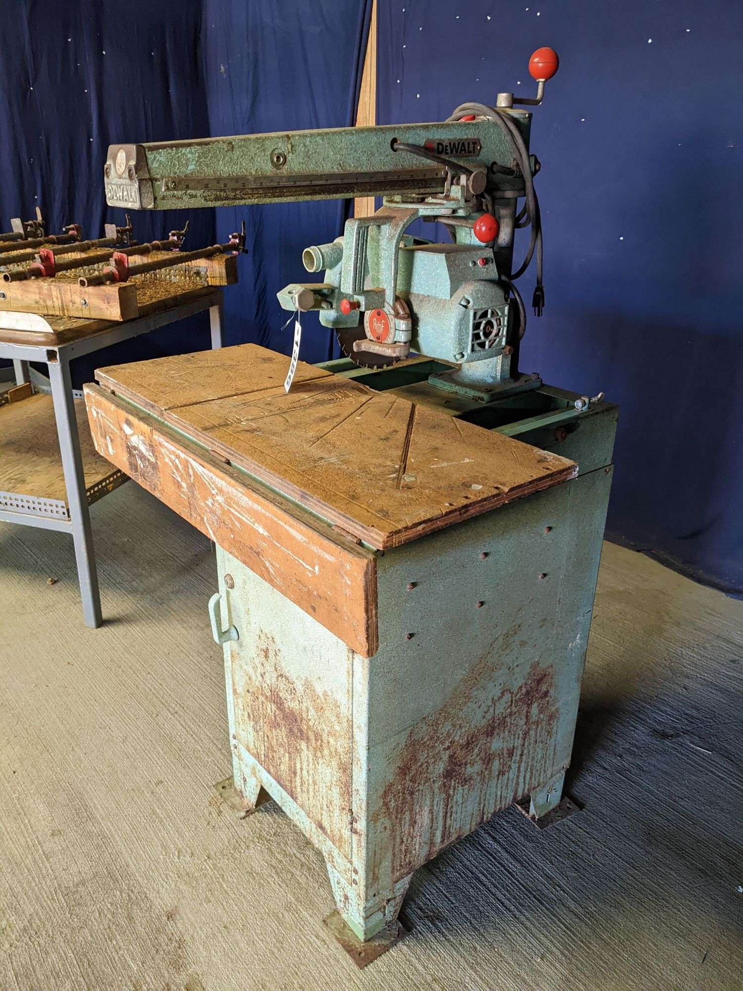 vintage dewalt radial arm saw