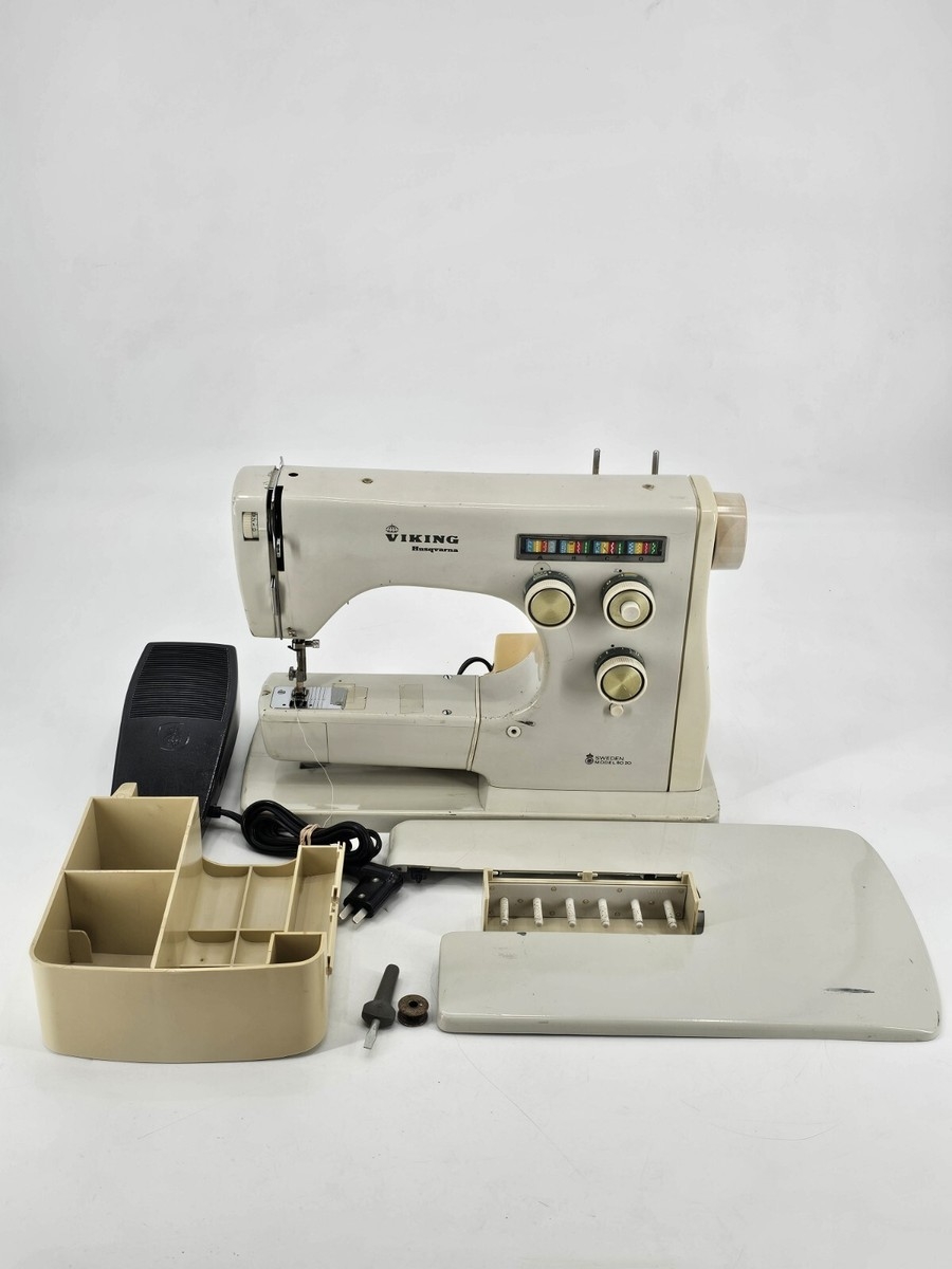 Vintage Husqvarna Viking Sewing Machine Model 6020 EBay