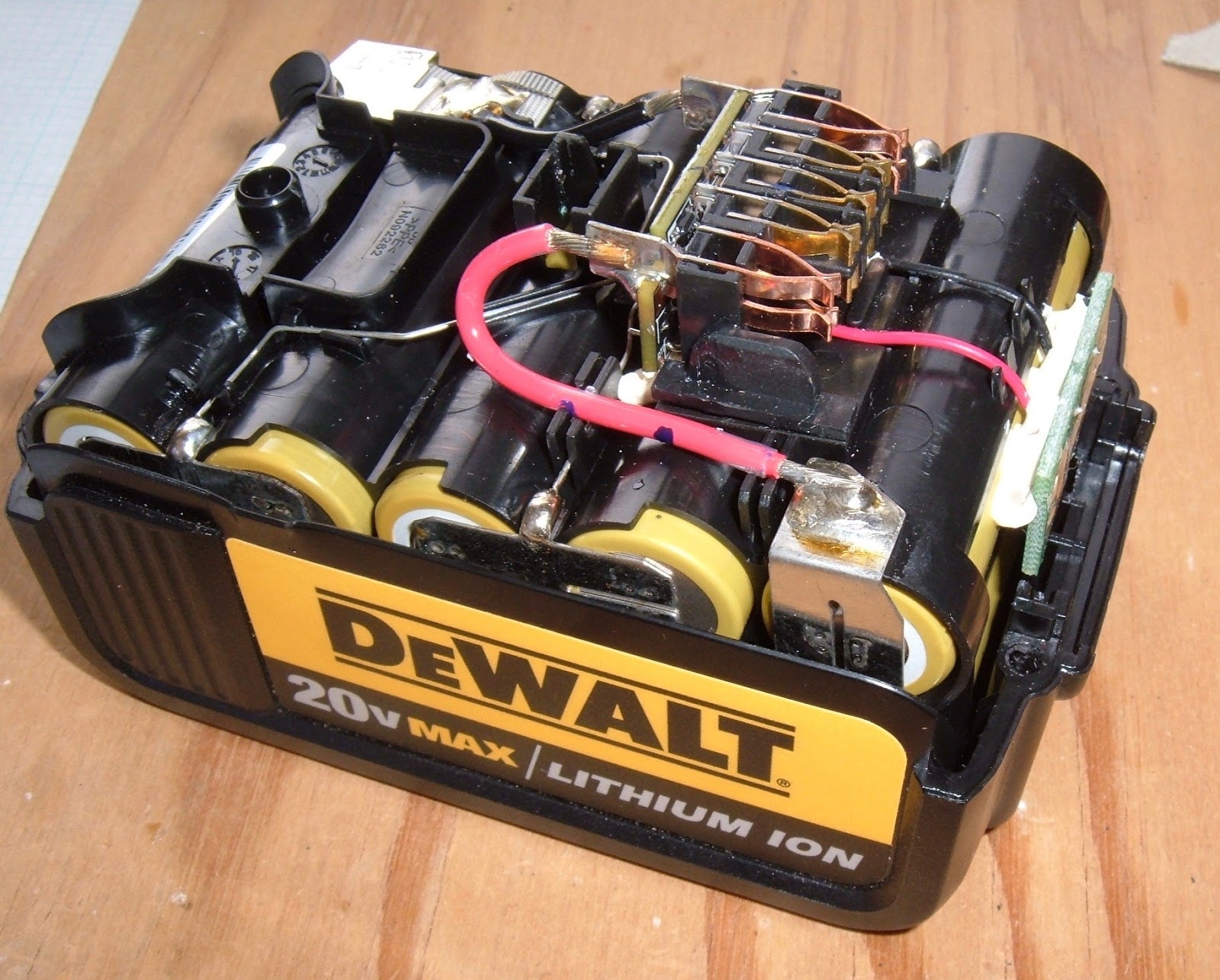 contact dewalt for battery issue