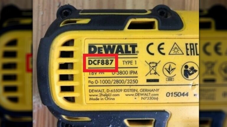 Where To Find Your DeWalt Model Number And How To Decode It 