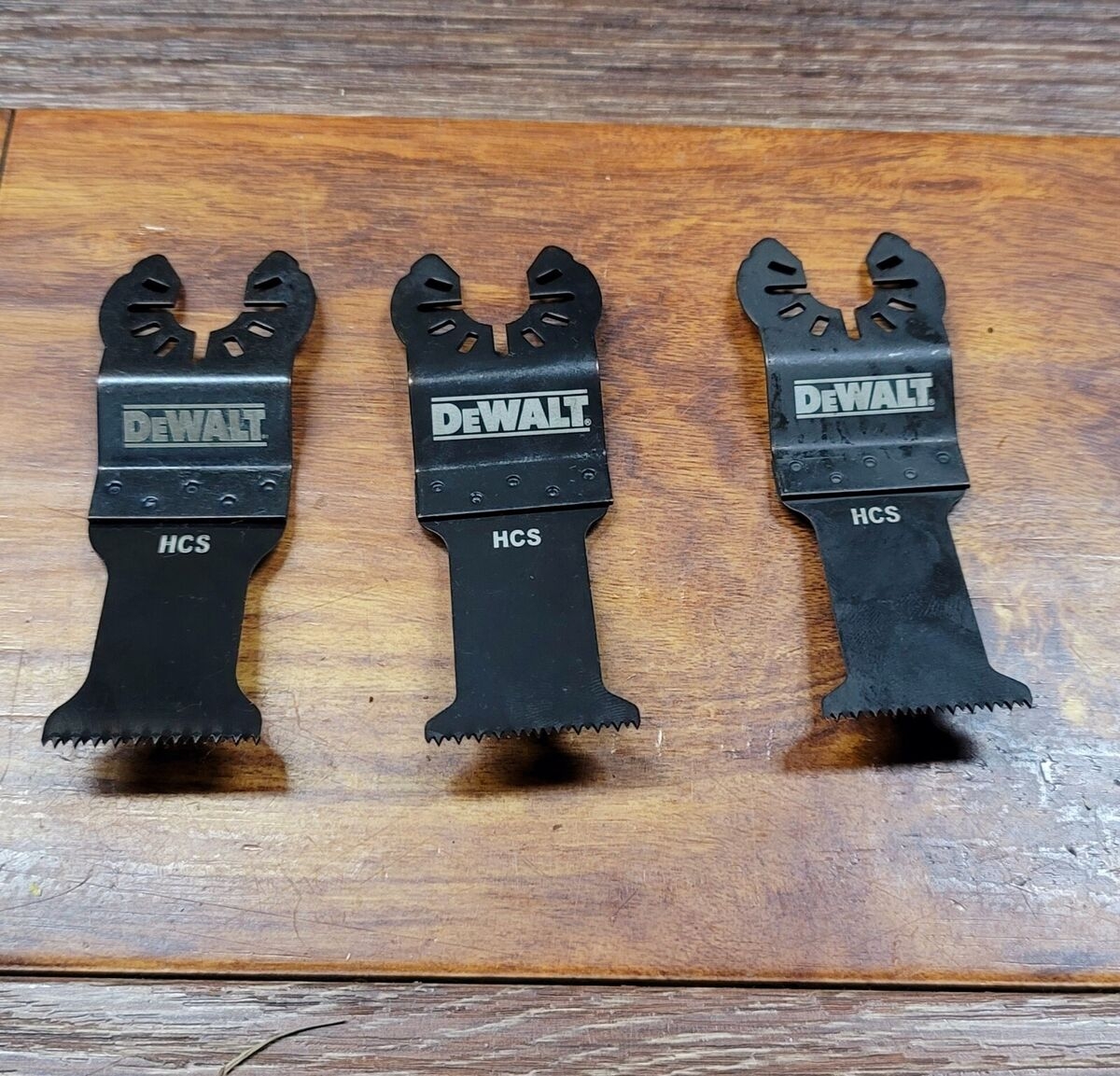 X3 Dewalt Oscillating Multi Tool HCS Universal Blade Cutter 3 Pcs EBay