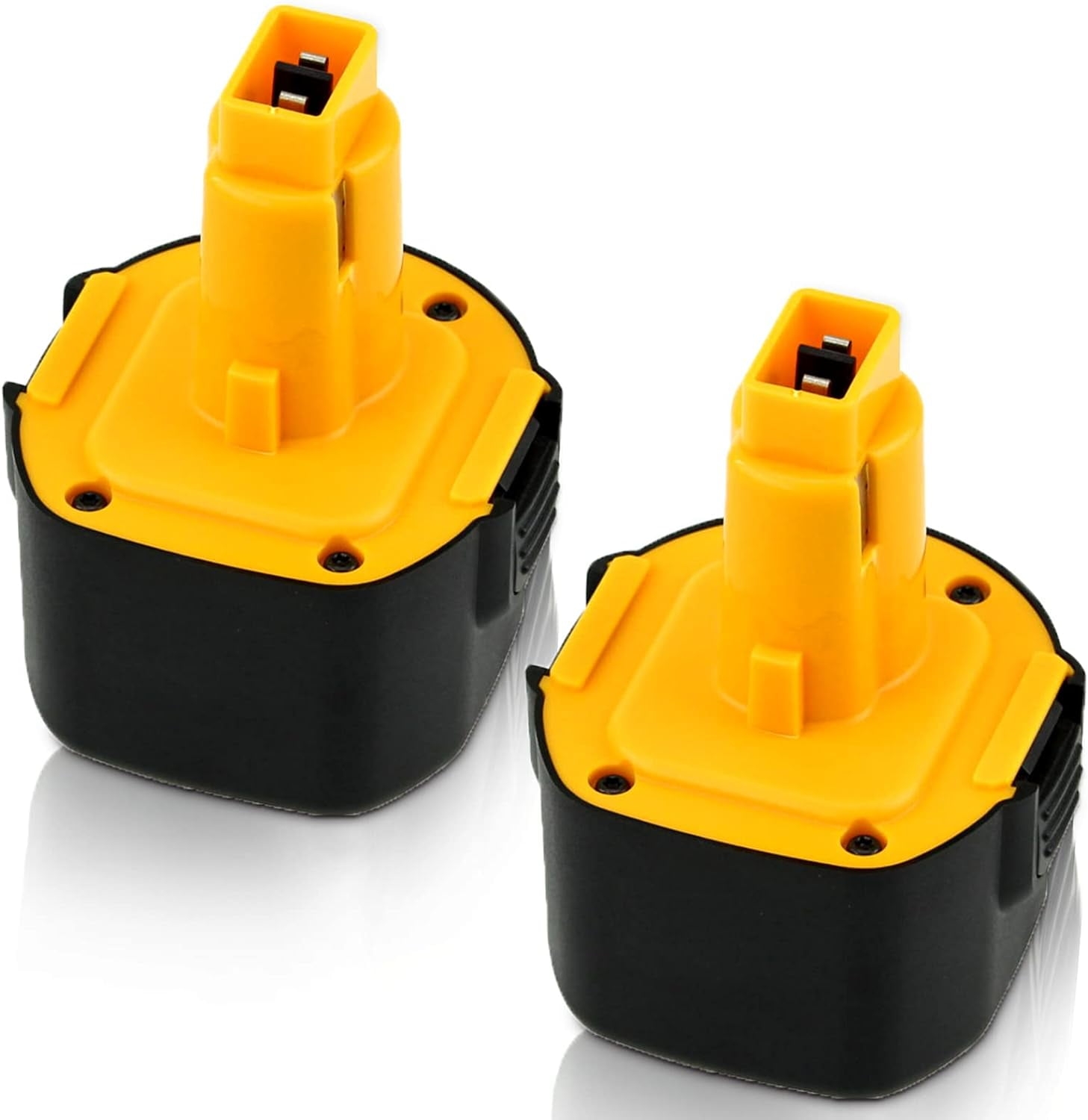 Zuliati 2 Pack 9 6 Volt 3600mAh Ni MH DW9062 Battery Replacement For DeWalt 9 6V Battery DW9061 DE9036 DE9061 DE9062 DW926 DW955K DW955 DW926K 2