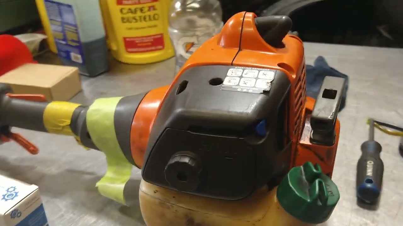 Husqvarna 128ld Trimmer Coil Replacement No Spark YouTube