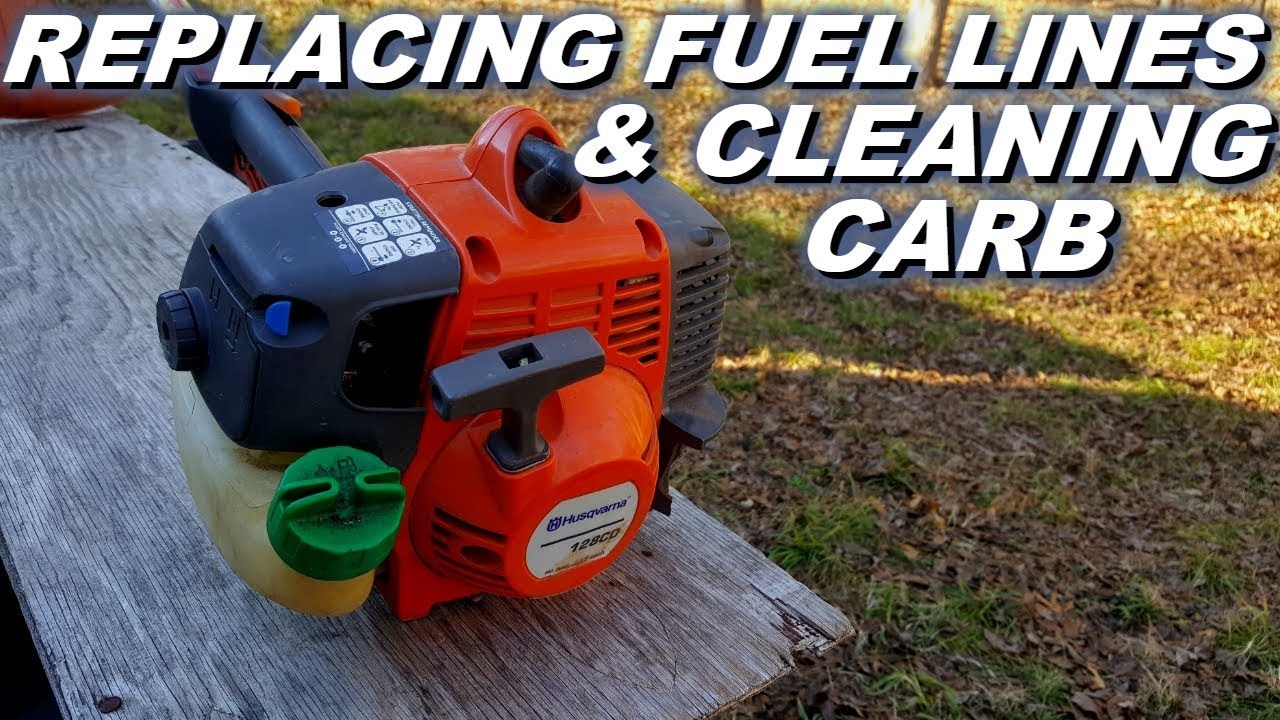 replacing fuel line on husqvarna weed eater