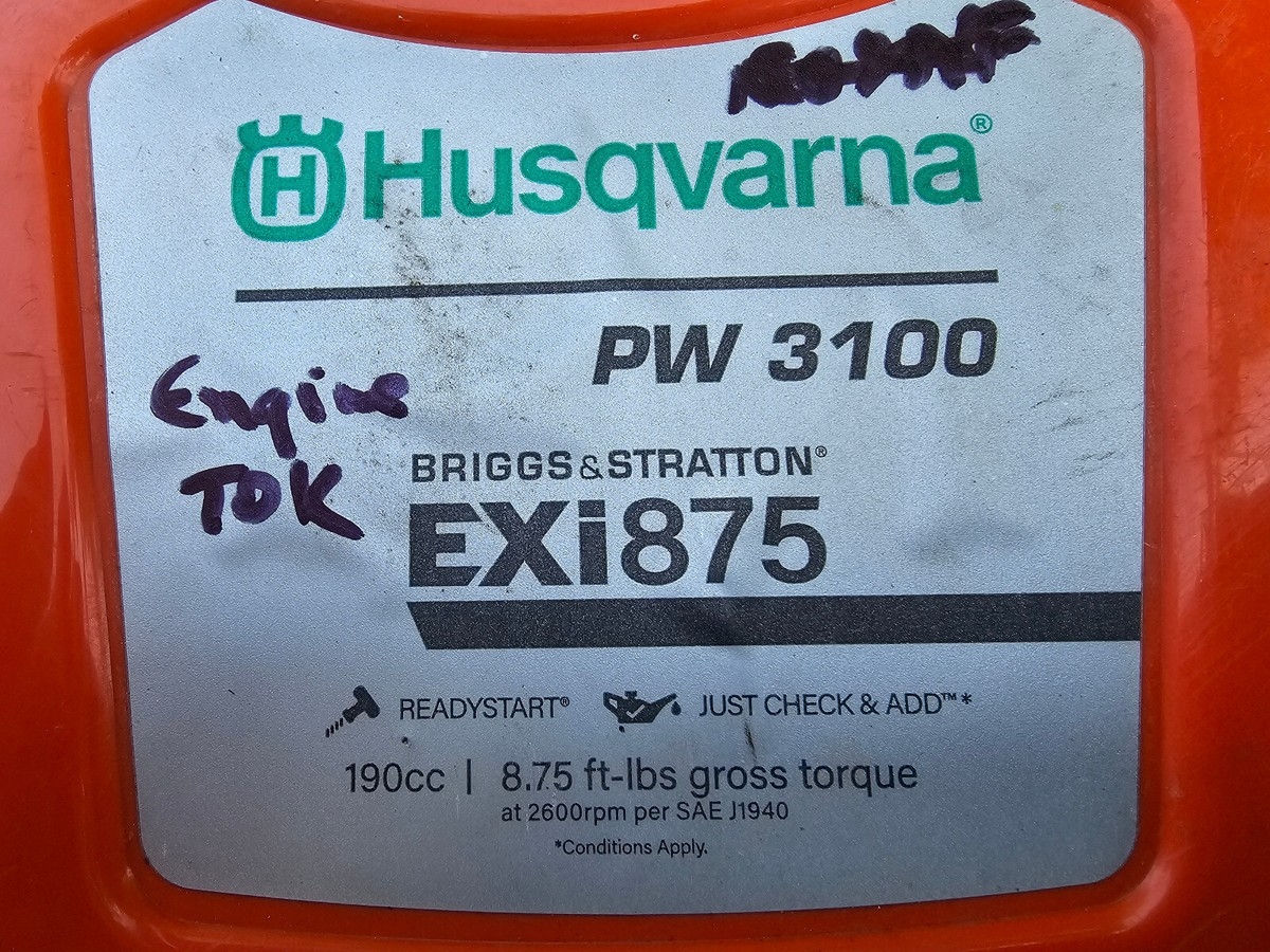 24OO68 HUSQVARNA BRIGGS STRATTON ENGINE EXI875 SHORT VERTICAL SHAFT VGC EBay