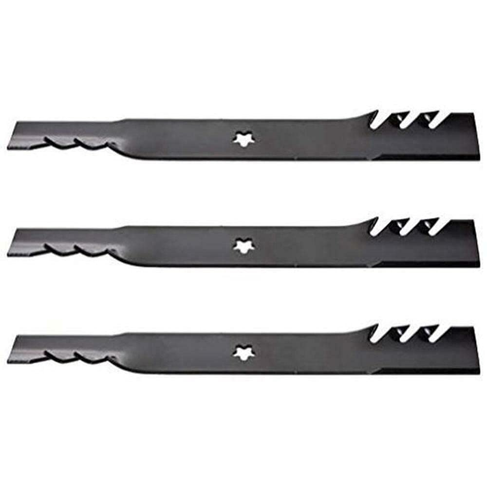 Amazon Parts 3 Blades Fits Husqvarna MZT52 Zero Turn Riding Mower 510417801 595085 Patio Lawn Garden