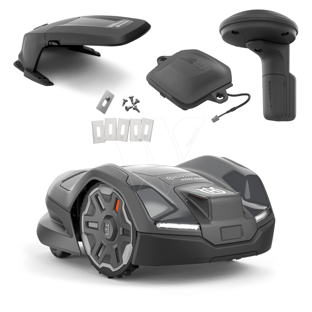 Buy Husqvarna 410xe Nera Automower Action 2 410XENERA ACTIE2 Wolfswinkel Your Husqvarna Specialist