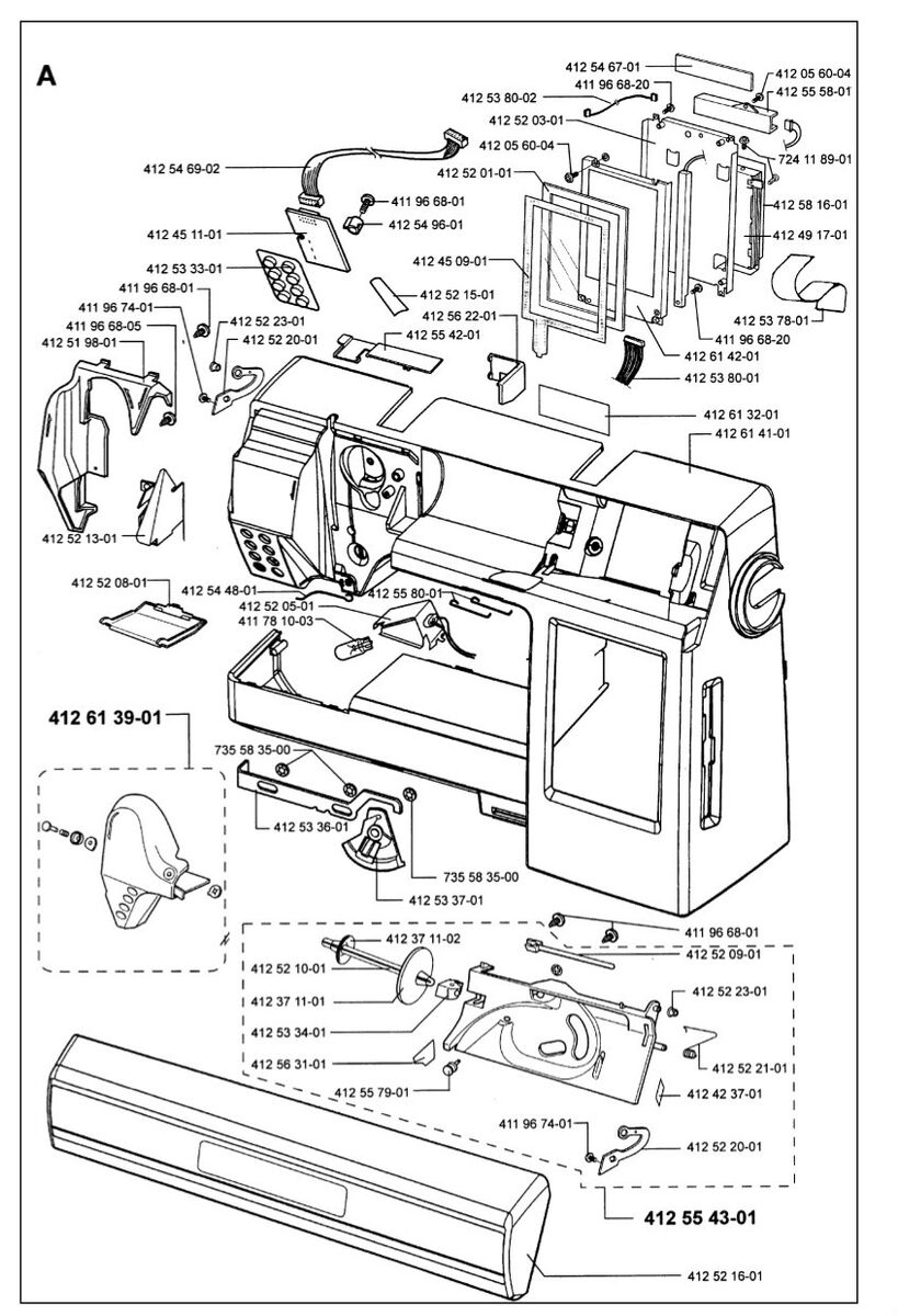 CD Husqvarna Viking Designer 1 ONE Service Manual Parts Schematics EBay