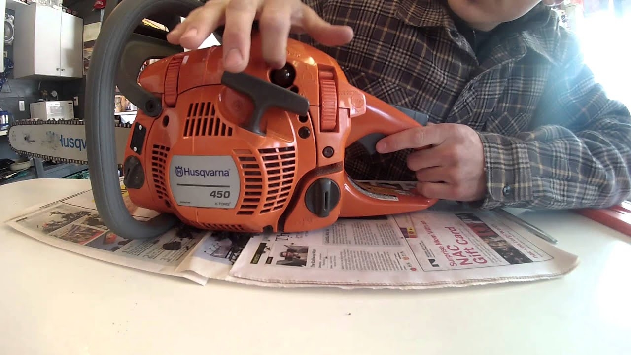 Chain Saw Husqvarna 450 YouTube