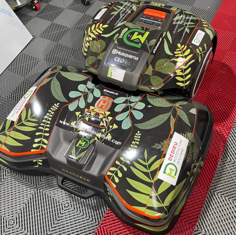 Change The Look Of Your Husqvarna Automower Ceora With Personalized Stickers From Idgrafix fr IDgrafix fr Kit D co