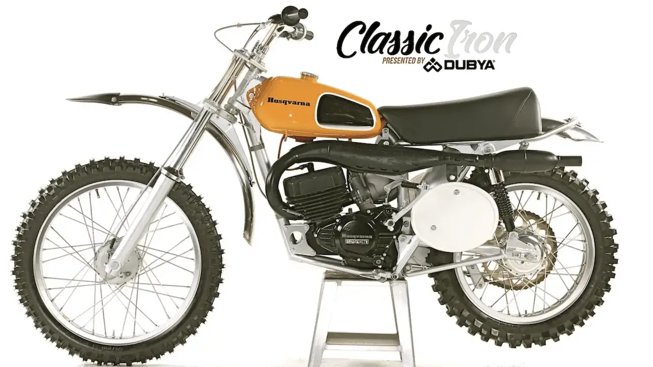 CLASSIC MOTOCROSS IRON 1974 HUSQVARNA 125CR Motocross Action Magazine