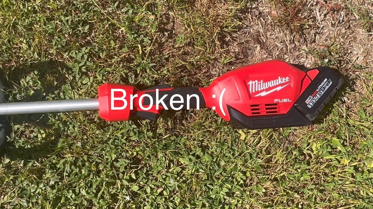 Dead Milwaukee Weed Line Trimmer YouTube Dead Milwaukee Weed Line Trimmer YouTube