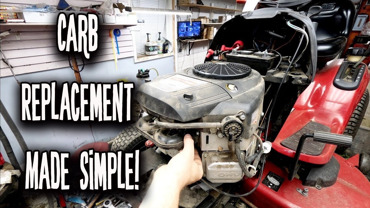 husqvarna lawn mower carburetor problems