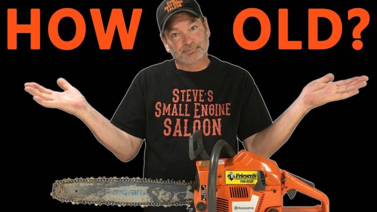How To Find Out WHEN Your Chainsaw Was MADE In Seconds YouTube