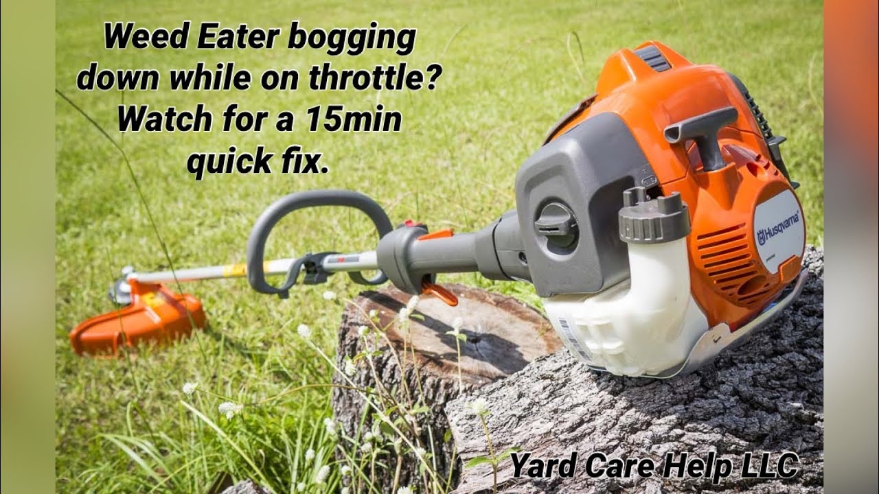 How To Fix A Husqvarna Weed Eater No More Bogging Down YouTube