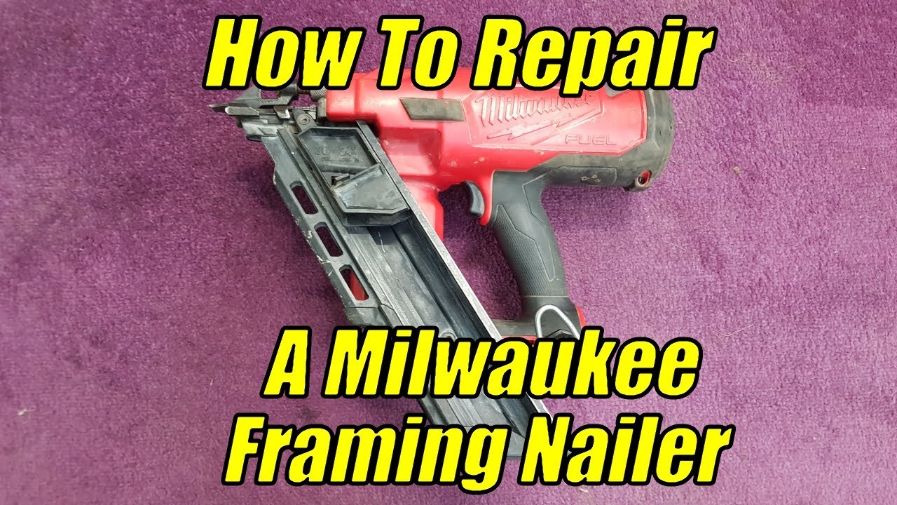 How To Fix A Milwaukee Nail Gun YouTube