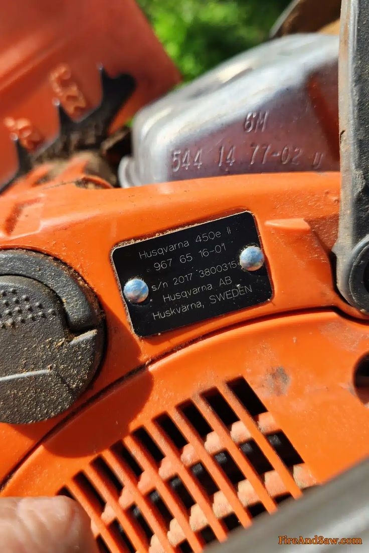 How To Read Husqvarna Chainsaw Serial Numbers For Date Made